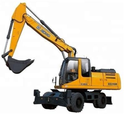 China Construction works 21t construction equipment oriemac wheel excavator XE210W for sale for sale