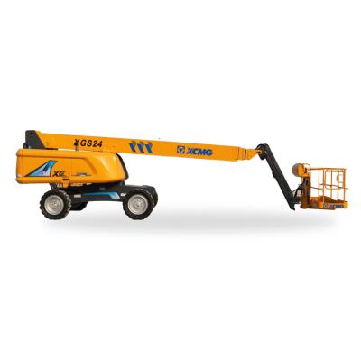 China Construction works Best Chinese brand XCM G XGS24 24m aerial work diesel telescopic lifting platform on sale for sale