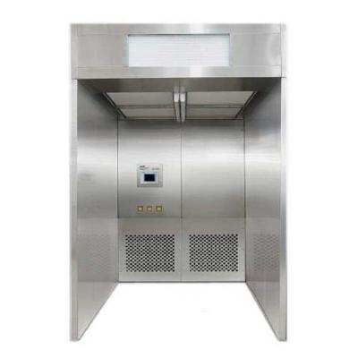 China 80KG Weighing Booth HEPA Filter 99.99% 0.3um Stainless Steel Negative Pressure Room For Cleanroom for sale