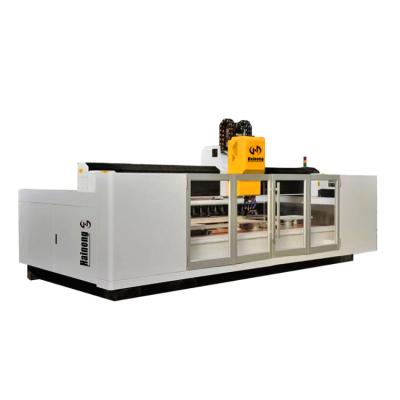 China Manufacturing Plant Automatically Processing Machine Slab Marble Granite Countertop Cnc Machining Router Marble Sink Stone Cutting Machine for sale