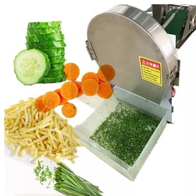 China Restaurants Automatic Fruit And Vegetable Cutting Machine Auto Industrial Fruits Vegetables Multi Function Cutter Machines Price For Sale for sale