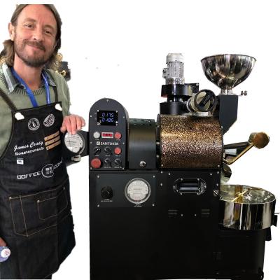 China Outdoor Tostadora De Cafe OCEANRICE Santoker Roasting Machine Home Commercial 1kg 2kg 3kg Coffee Roaster for sale