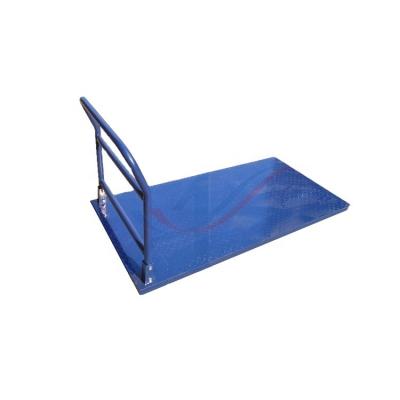 China Larger Size Easy Hand Folding 1500*760*900mm Metal Platform Medium Duty Trolley for sale