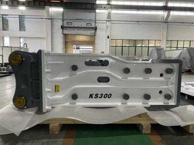 China KS300 Hoogste type Hydraulische breeker 190 mm Slijpdiameter Voor 45-55 ton graafmachine Te koop