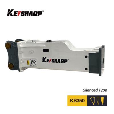 Cina Per scavatori da 35 a 40 tonnellate KS350 Silenziato Tipo Hydraulic Rock Breaker 165mm Chisel in vendita