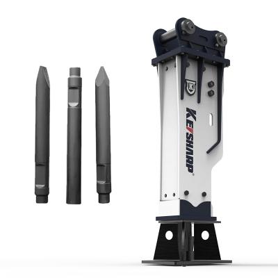 Chine SB50 SB81 Marteau hydraulique de rupture pour les excavatrices 25 tonnes à travers les boulons à vendre