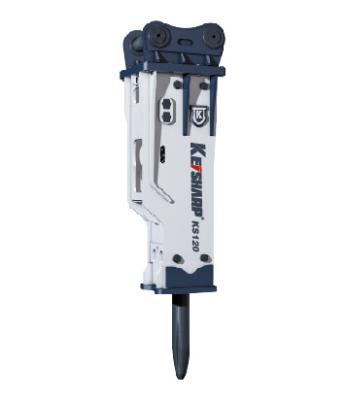 Chine KS120 Silenced Type Hydraulic Excavator Breaker 85mm Chisel Diameter à vendre
