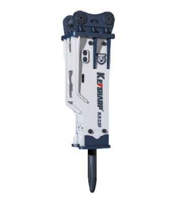 Chine KS220 type silencieux disjoncteur hydraulique pour excavatrice diamètre de châssis 140 mm à vendre