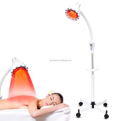 China Blood Vessel Removal Infrared Light Therapy Lamp 275W Near Red Infrared Heat Lamp For Relieve Joint Pain Muscle Aches Standing Heat Lamp for sale