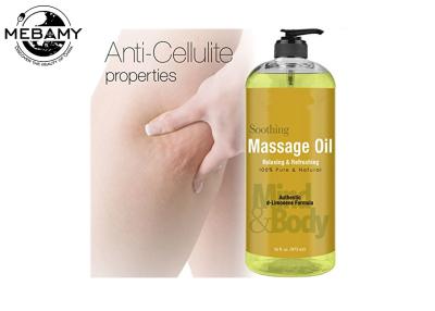 China 100% Natural Skin Care Massage Oil , Relaxing Essential Oils For Massage for sale