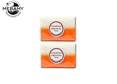 China All Natural Organic Handmade Soap , Dual Gluta Whitening Soap Skin Repair Bleaching for sale
