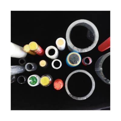 China Automation Equipment Heat shrinkable film wine sealing rubber cap wine pvc wholesale shrink Capsule Pvc Capping short Shrink cap for sale