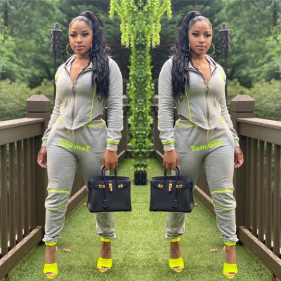 China Anti-Wrinkle Hoodie Sweatshirt 2 Piece Set Clothing Autumn Women's Two-Piece Pants Women Set Gaiters For Women for sale