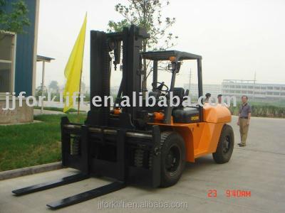 China ashok diesel leyland forklift CPCD100 diesel engine 10000KG for sale