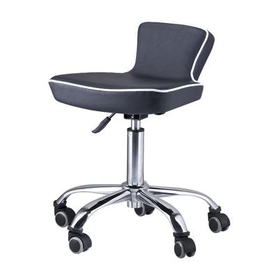 China Simple Modern Executive Beauty Salon Furniture 360 Swivel (Height) Lift Office Chair Adjustable Commercial PU Leather High Density Sponge Furniture for sale