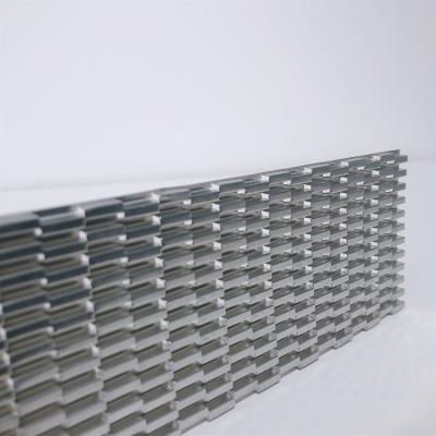 China Lanced Aluminiumausgleich gefalteter Flossen-Kühlkörper für Auto-Heizkörper zu verkaufen