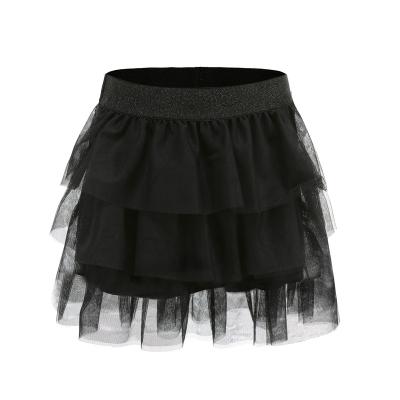 China 2022 Wholesale Casual Fashion Clothes Girl Dress Lace Bag Plain Chiffon Set New Arrival OEM Mesh Skirt for sale