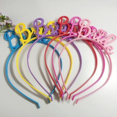 China PESENAR Bridal Hair Band Crown Hen Party Headdress Hair Band Hen Party Letter Headband from China for sale