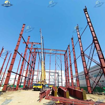 China 100x100 Large Commercial Prefabricated Steel Structure Warehouse for sale