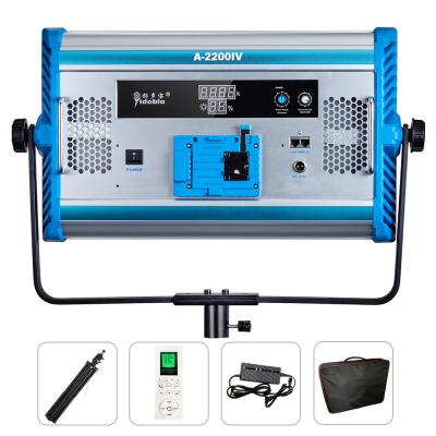 China Battery Powered LED Studio Lights Photography Alumilum DMX 512 96ra for sale