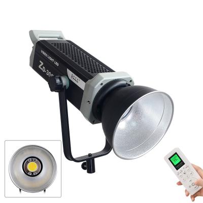 China 300w de alta potência luz de fotografia LED temperatura de cores duplas 2700K-7500K adequado para estúdio de fotografia de tiro ao ar livre luz de preenchimento à venda