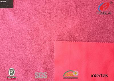 China Tejido de poliester laminado TPU enlazado con la tela polar del paño grueso y suave con 3 capas en venta