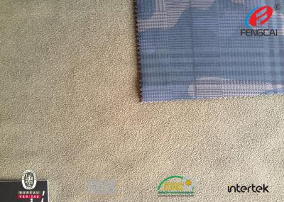 China Impresión de papel tela del paño grueso y suave de la microfibra de 3 capas con la membrana media de TPU para la chaqueta en venta
