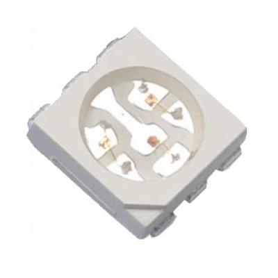 Κίνα Διαυγές φακό πλήρους χρώματος 5050 RGB SMD LED διόδιο chip Ultra Bright GRB Pin Setup προς πώληση