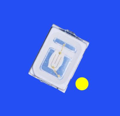 Κίνα SMD LED Diode SMD2016 2.0x1.6mm Κίτρινο χρώμα 590-595nm 2-4LM 120deg Διαυγές φακό προς πώληση