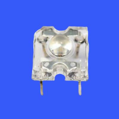 Chine 0.5W Couleur rouge T1 3/4 Super Flux Piranha LED Intégré Zener Lentille transparente 80 degrés 5 mm Diode LED Pour les feux de freinage à vendre