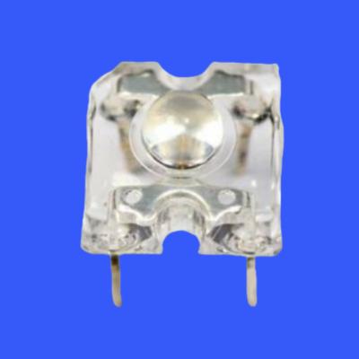 Chine 0.5W Ambre Couleur Super Flux Piranha LED Intégrée Zener Chip Protection 80deg 5mm LED Pour les lumières d'avertissement et de flèche à vendre