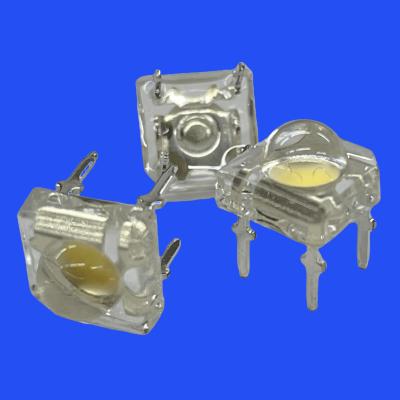 Chine 0.5W 6500K Froid blanc Piranha LED intégré Zener 80deg 5mm LED Pour l'éclairage automobile du bus du camion à vendre