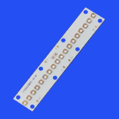 Chine Module de séquence LED UVA à 100*20mm 10020 365nm 30-50W 30deg 60deg pour la détection de la fluorescence à vendre