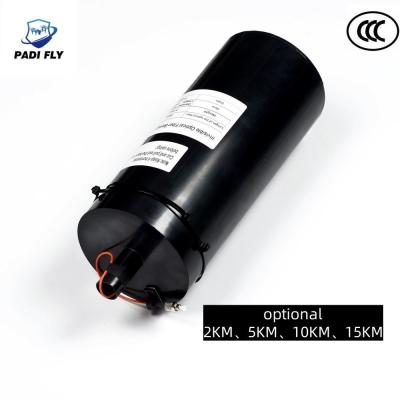China Accesorios negros Fpv Fibra óptica Drone Antidisturbios 5km Opcional Larga distancia en venta