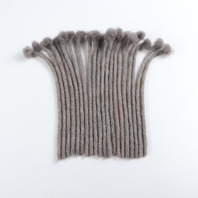 China VAST Wholesale Kinky | Gray Site Extensions | gray handmade dreadlock deep gray dreadlock extensions for sale