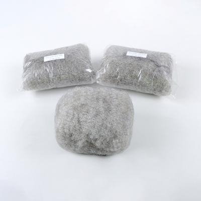 China Gray Afro Curly Bulk Hair Extensive Hair Bulk Afro Gray Curly Braiding Human Hair Bulk Bulk For Braiding for sale