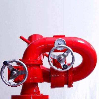 China Marine and land PS10/30W Rated Working Pressure 1.0MPa Fire Water Monitor Cannon Portable Attack Cannon for sale