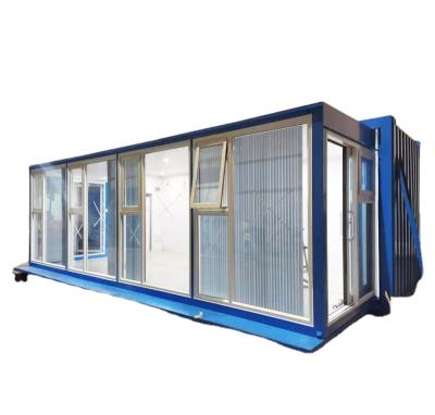 China 20ft prefab modern expandable container house in china for sale and customizable for sale