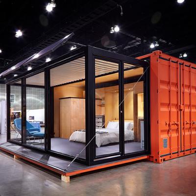 China New Modern Expandable 20ft Container Luxury House and Prefab Container House for sale