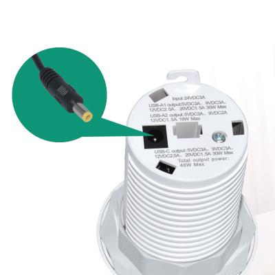 China Residential / General-Purpose New Product Hot Selling Desktop Lift Hidden Popup Desktop pop up Socket For Office Power Solution for sale