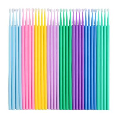 China Micro Brush Disposable Micro Brushes Applicator Mascara Wands For Eyelash Extensions for sale