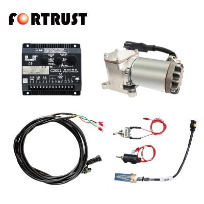 China Generator Fortrust- Governor+Actuator ESG2002A02A-WXZ Diesel Diesel Alternator Control Box For Perkins Genset Engine Speed Controller Spare Parts for sale
