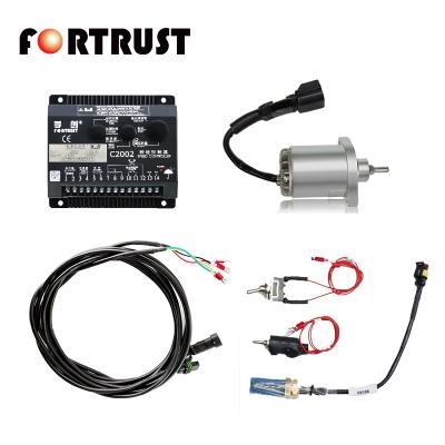China Generator Fortrust- Governor+Actuator ESG2002A02A-W2 Diesel Alternator Control Box For Yanmar Genset Engine Speed Controller Spare Parts for sale