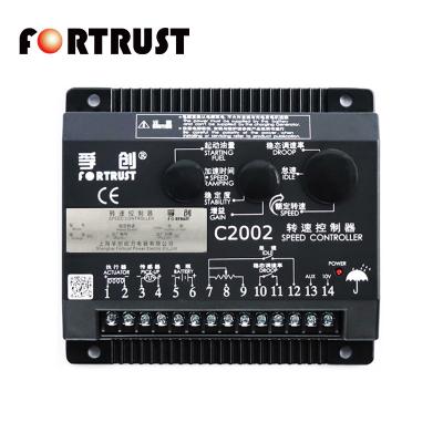 China Fortrust- Generator Speed Controller Set c2002 Generator Governor Unit Electric Spare Diesel Engine Parts For Deutz Cummins Mitsubishi for sale