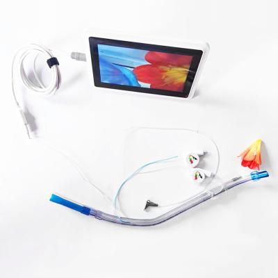 China Intubação rápida e precisa Intubação endotraqueal de duplo lúmen com câmera HD ISO à venda