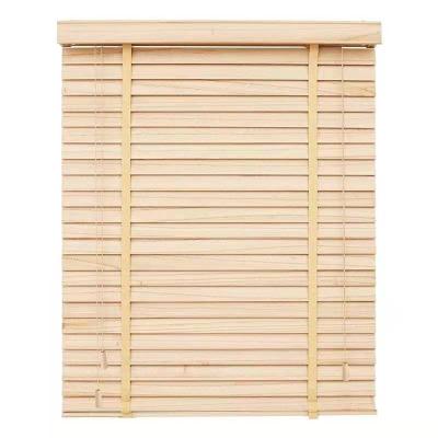 China New Solid Wood Bamboo Venetian Blinds Dustproof Factory Design Window Blackout Cheap Prices for sale