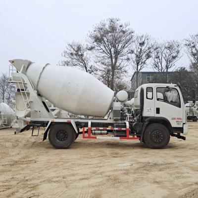 China Construction works 6 Cubic Meter Concrete Mixer Mobile Self Loading Concrete Mixer Truck Concrete Mixer for sale