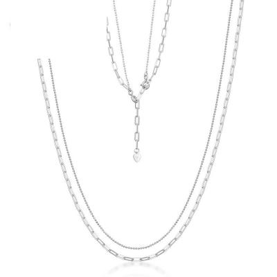China Dropshipping FASHIONABLE Female Jewelry Elegant Necklace Pendants Chain, Women Jewelry S925 Silver Star Gift Silver Wholesale for sale