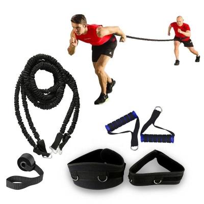 China High Quality Rope Multi-sport Speed Strength Belt Agility Speed Belt Agility Speed Fitness Workout Thick Resistance Training Kit for sale