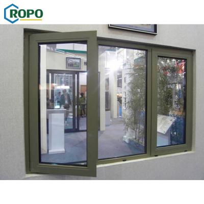 China China Factory Magnetic Patio Screen Aluminum Extrusion Glass Casement Window for sale